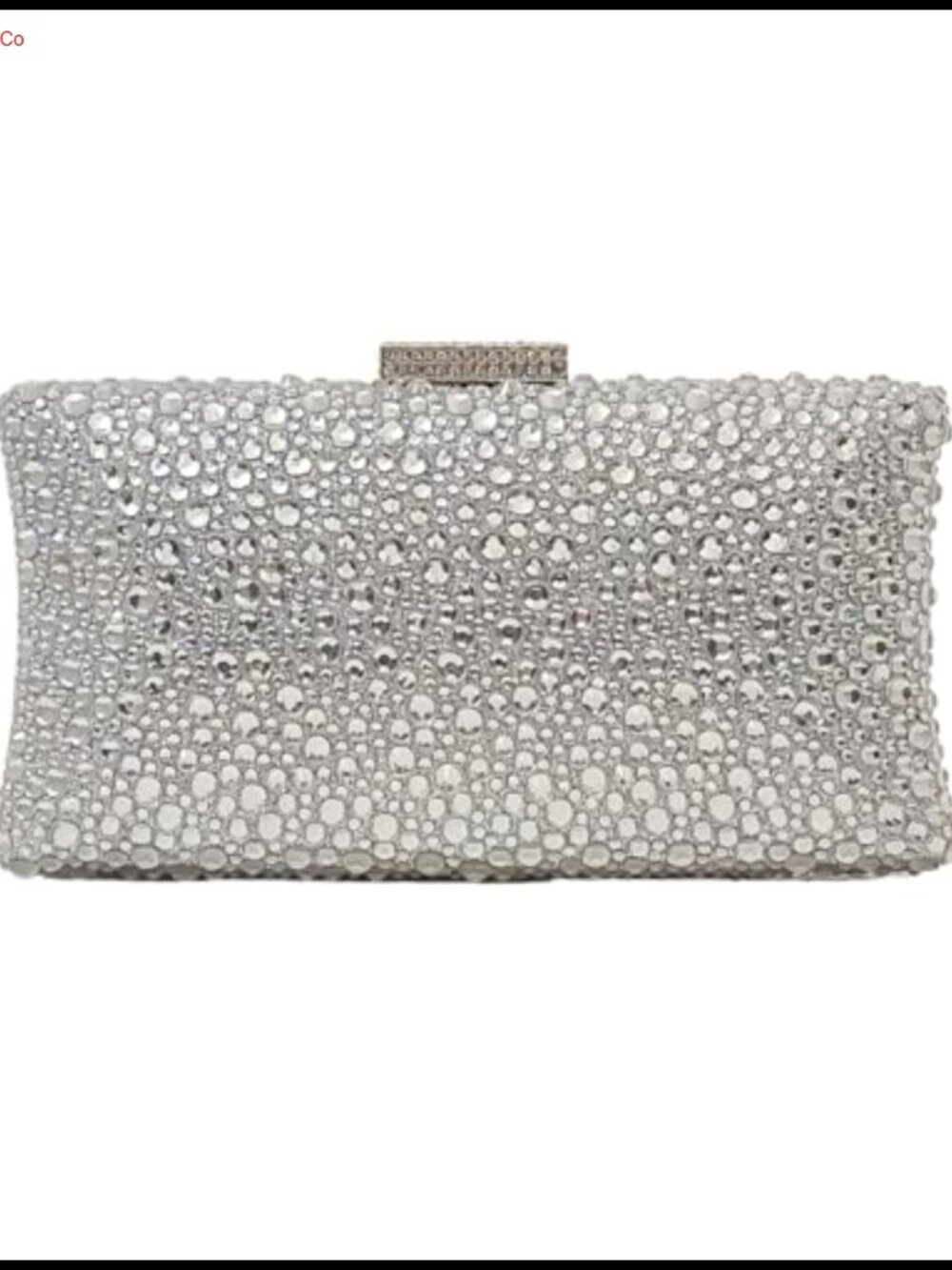 Sparkly Crystal Clutch Elegant Rhinestone Evening Bag with 2 Detachable Chains